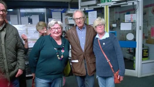 Ken Loach is in the (full) house!